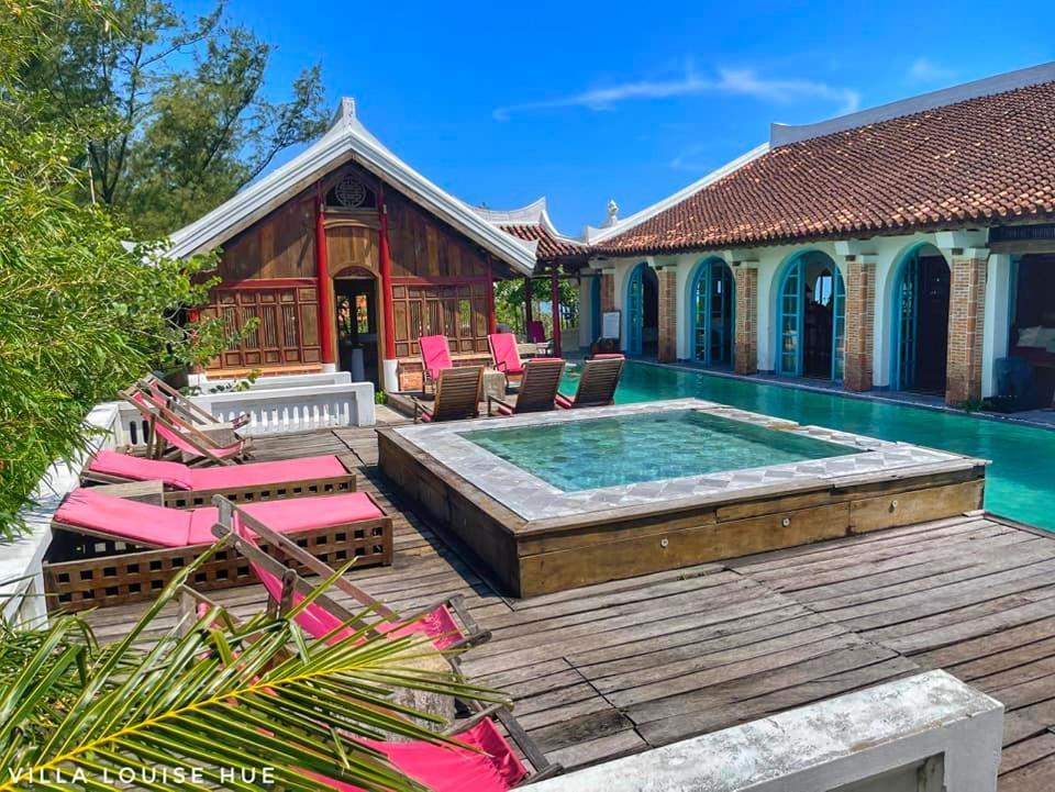 Villa Louise Hue Beach Boutique Hotel Esterno foto